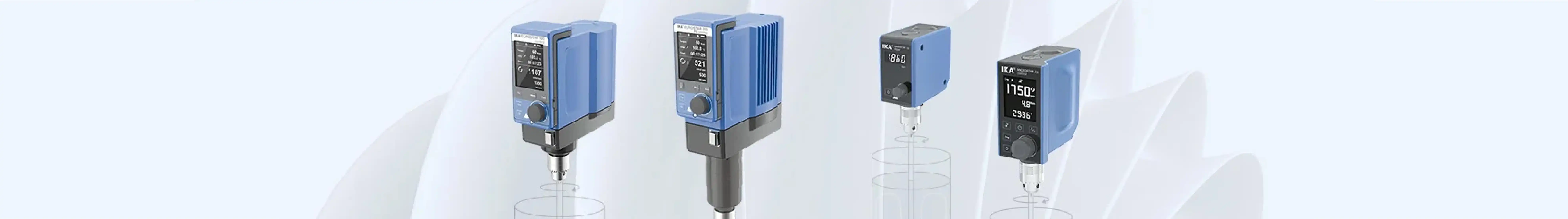 أجهزة التحريك العلوية من IKA